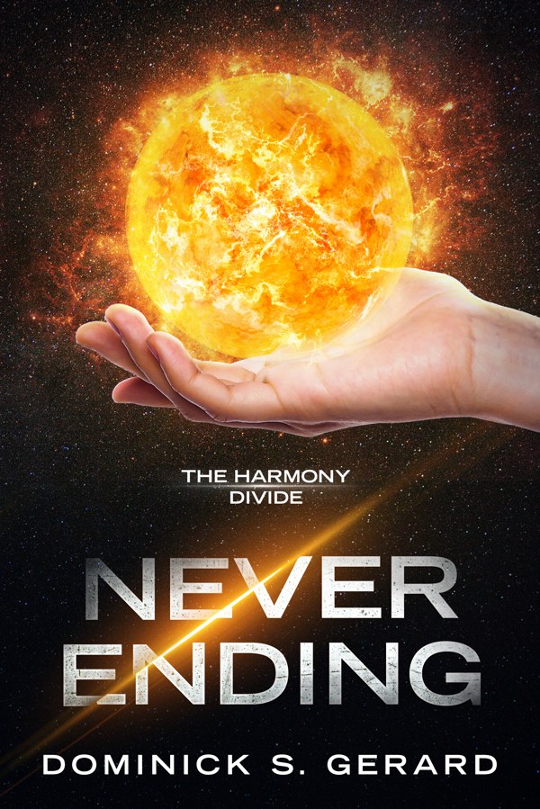 Never Ending cover, unpublished manuscript